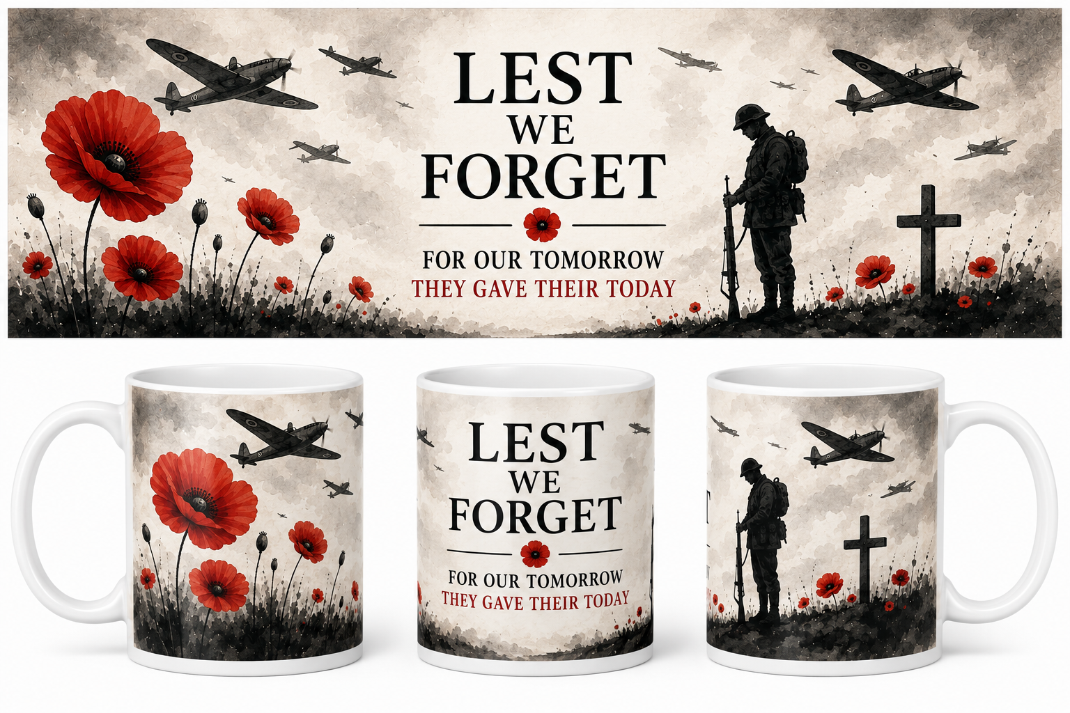 Lest we Forget Mug