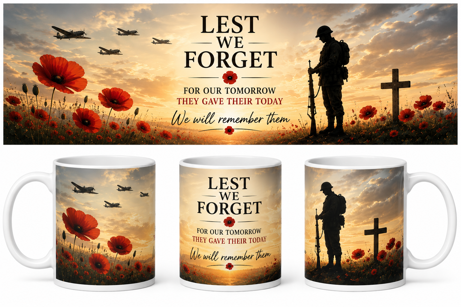 Lest we Forget Mug