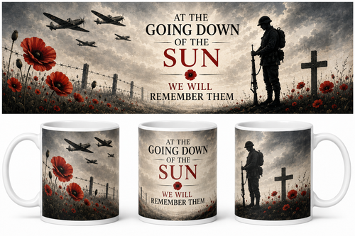 Going down of the Sun Mug